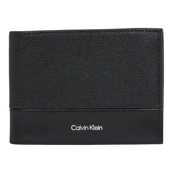 Calvin Klein Black Leather Wallet - Picture 2 of 6